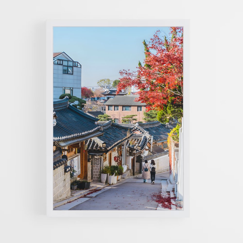 ap-bukchon hanok village-3 cadre Blanc