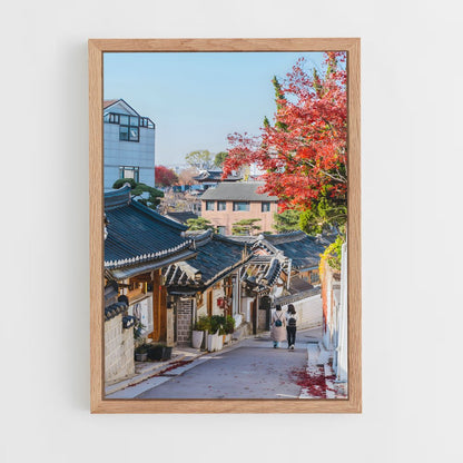 ap-bukchon hanok village-3 cadre Bois clair