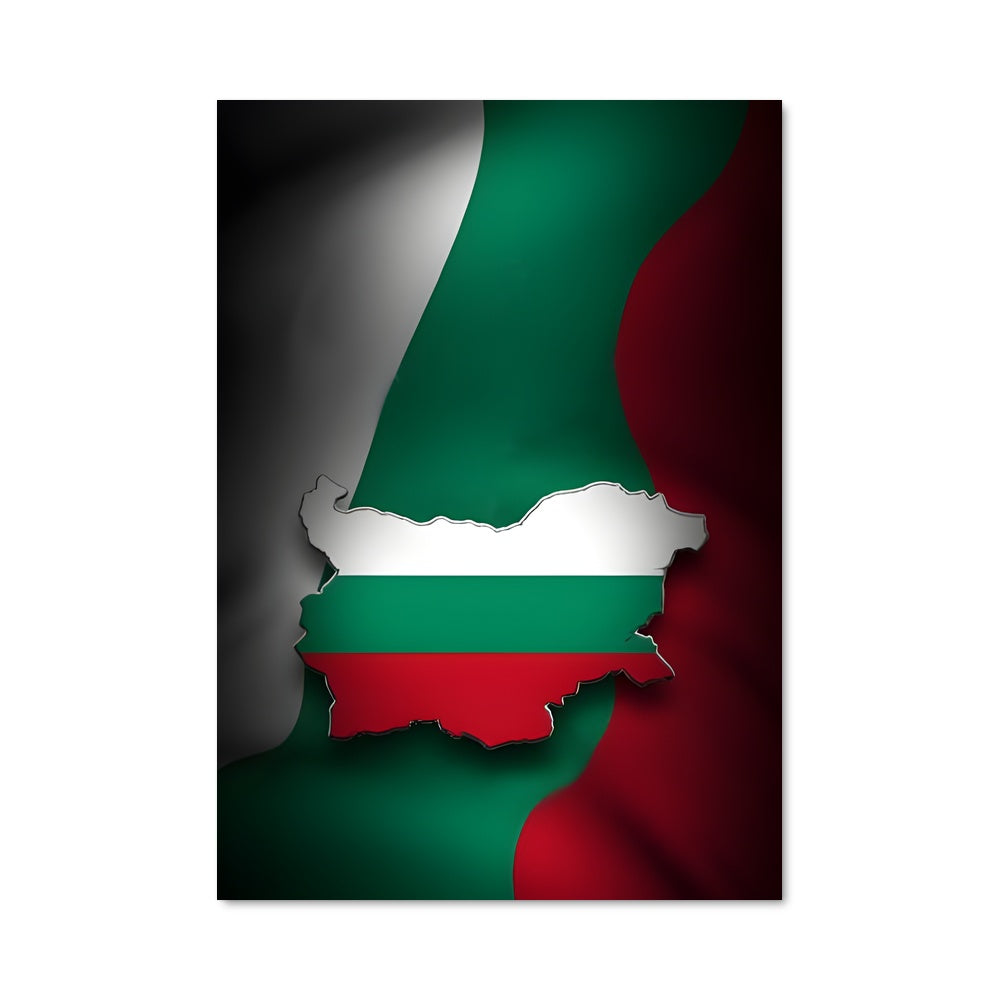 Poster Bulgarie 3D