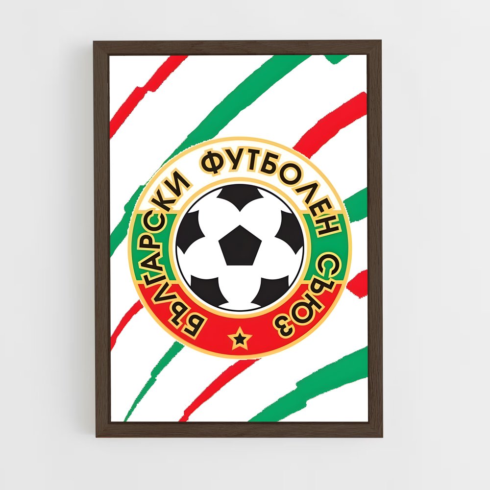 ap-bulgaria national football team-1 cadre Bois foncé