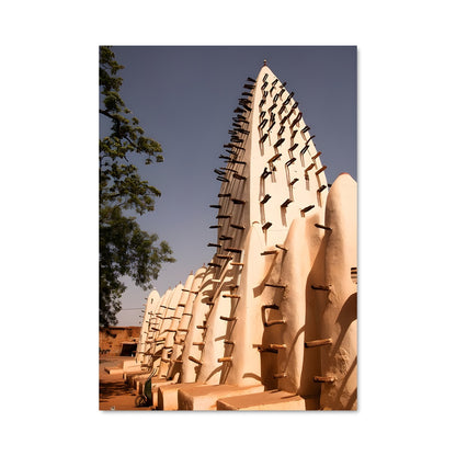 Poster Architecture en Bois