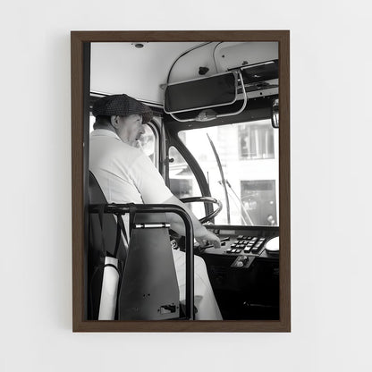 ap-bus driver-1 cadre Bois foncé