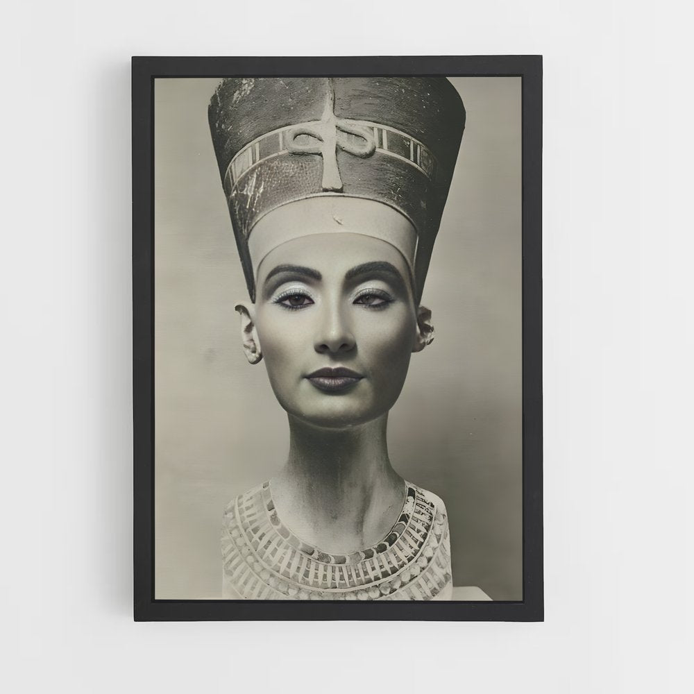 ap-bust of nefertiti-1 cadre Noir