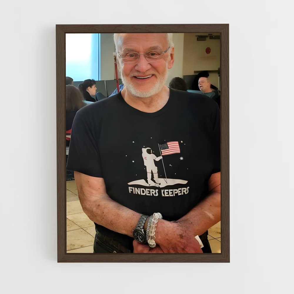 ap-buzz aldrin-3 cadre Bois foncé