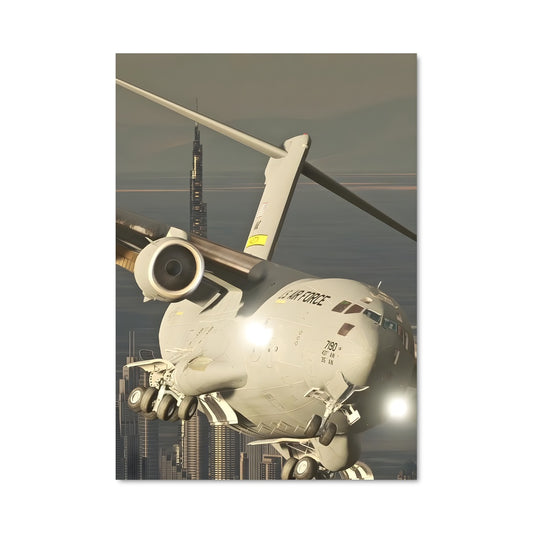 Poster C-17 Aile de Titan