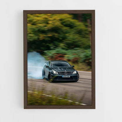 ap-c63 amg black series-3 cadre Bois foncé