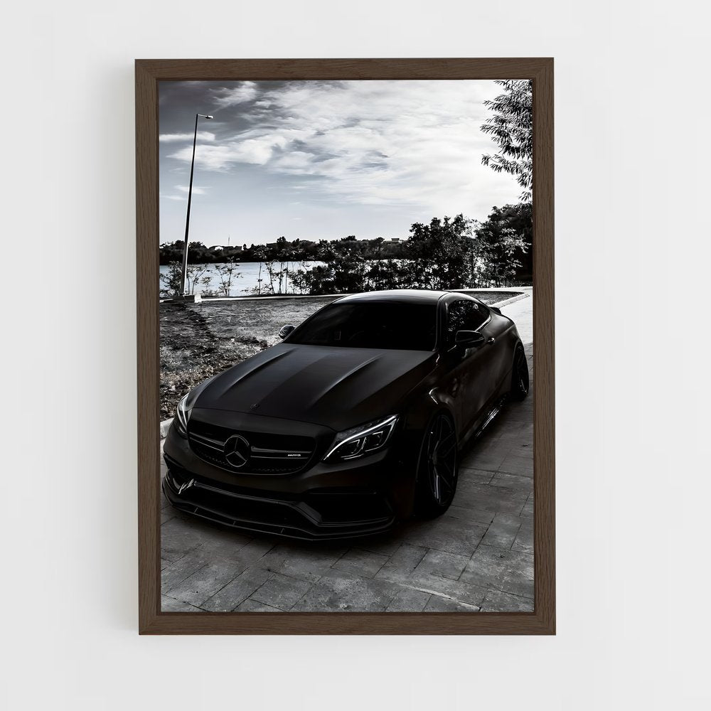 ap-c63 amg coupe-5 cadre Bois foncé
