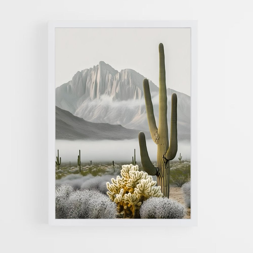 ap-cactus desert-1 cadre Blanc