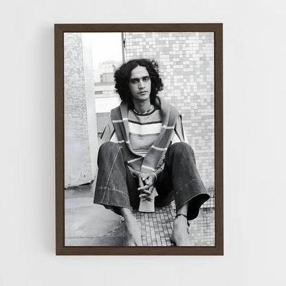 ap-caetano veloso-7 cadre Bois foncé
