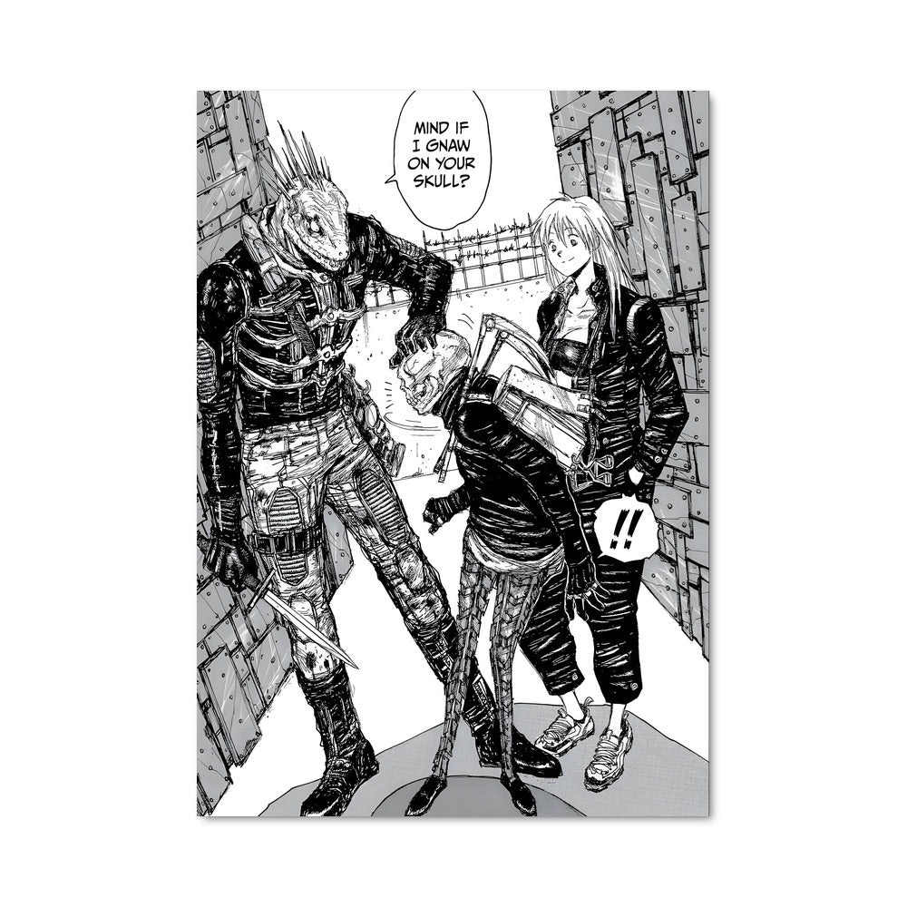 Poster Bande Dessinée Caiman