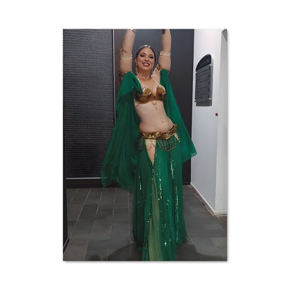 Poster Danseuse Émeraude