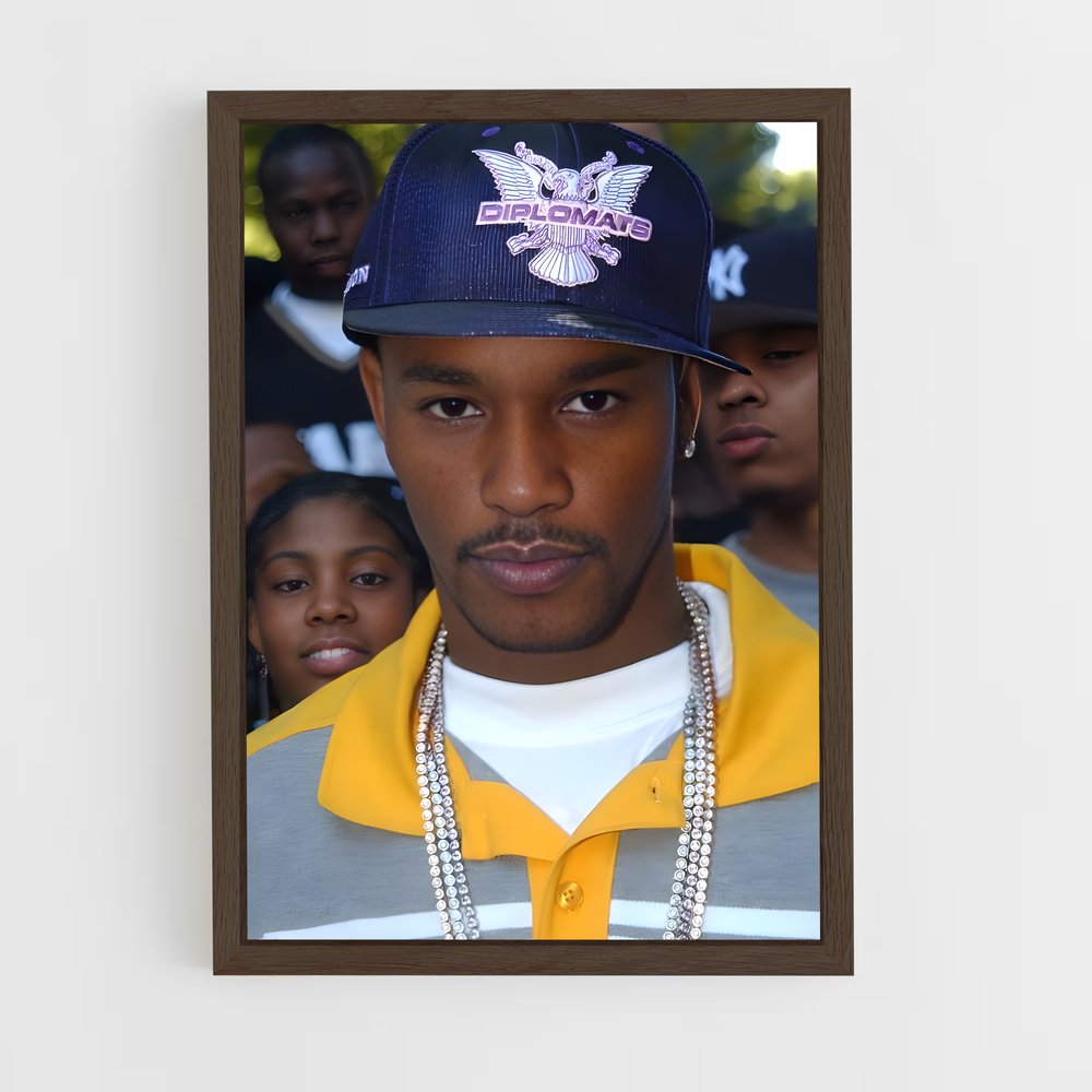 ap-cam'ron-5 cadre Bois foncé