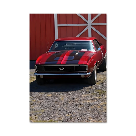 Poster Camaro Rétro