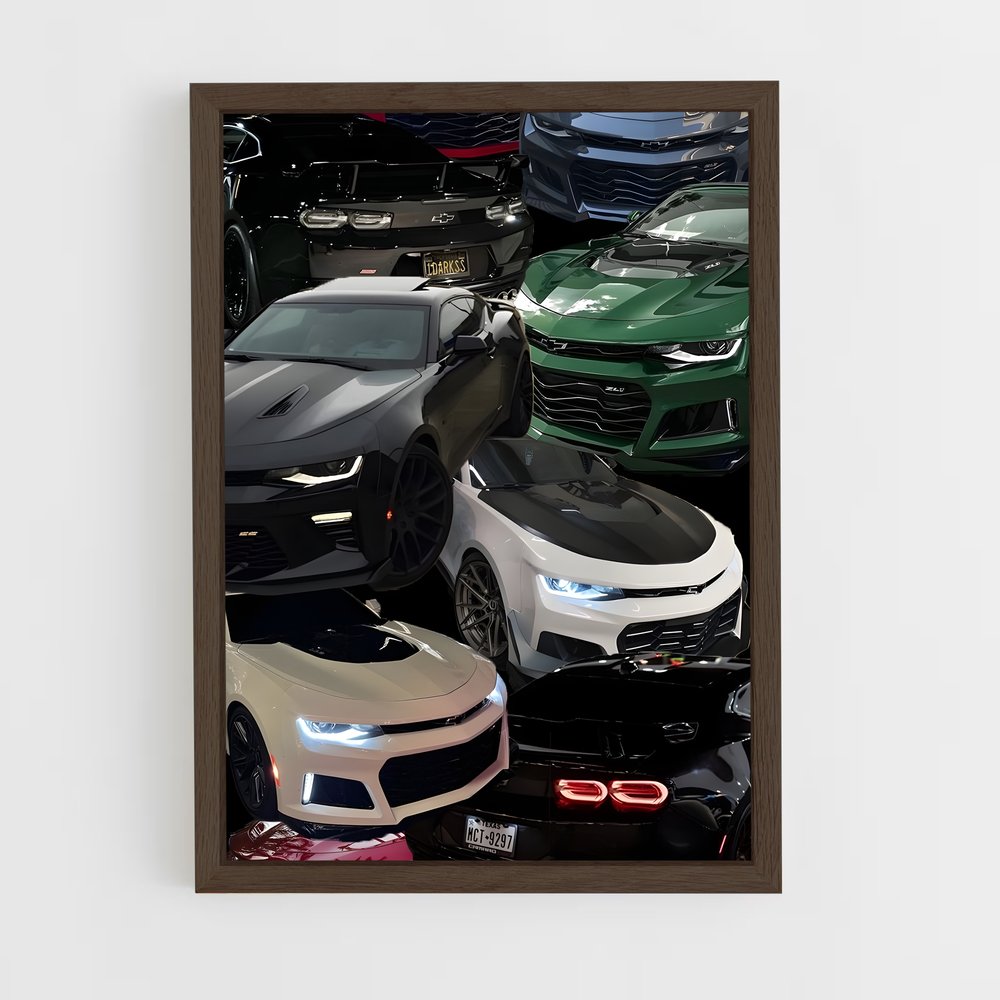 ap-camaro zl1-5 cadre Bois foncé