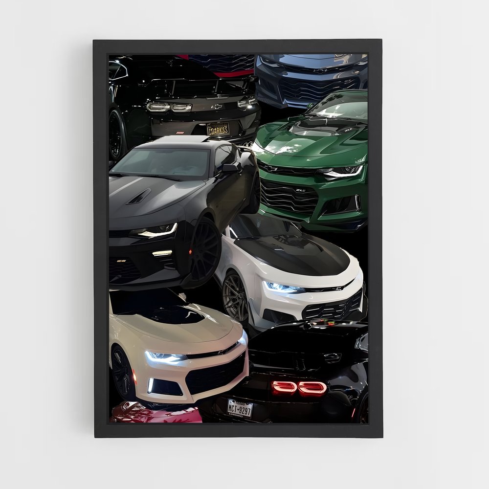 ap-camaro zl1-5 cadre Noir