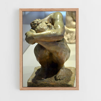 ap-camille claudel sculptures-3 cadre Bois clair