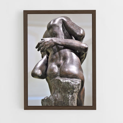 ap-camille claudel sculptures-5 cadre Bois foncé