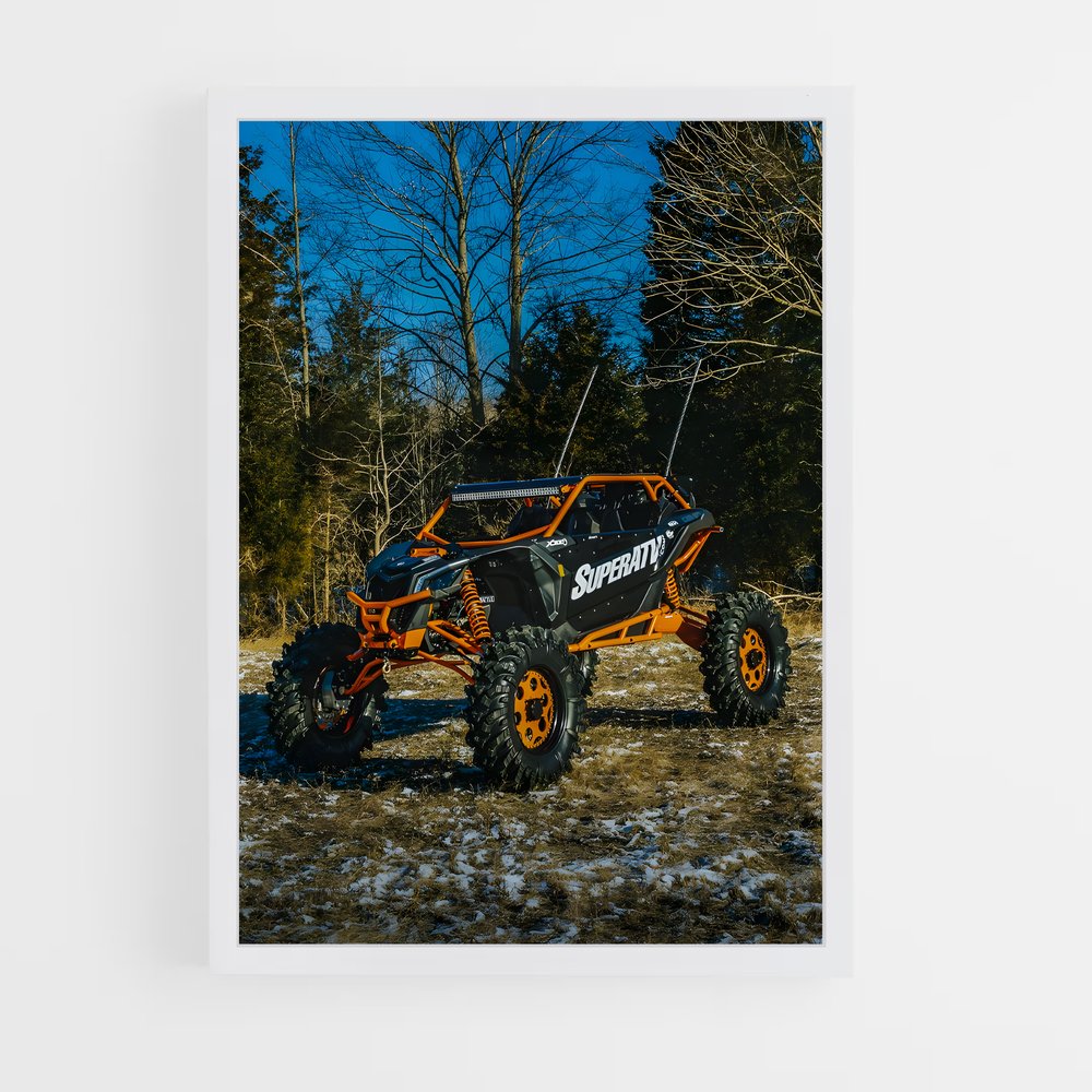 ap-can-am maverick-3 cadre Blanc