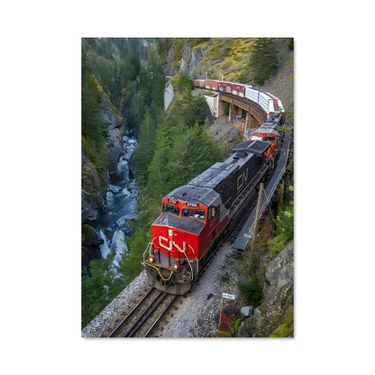 Poster Voyage au Cœur du Canada