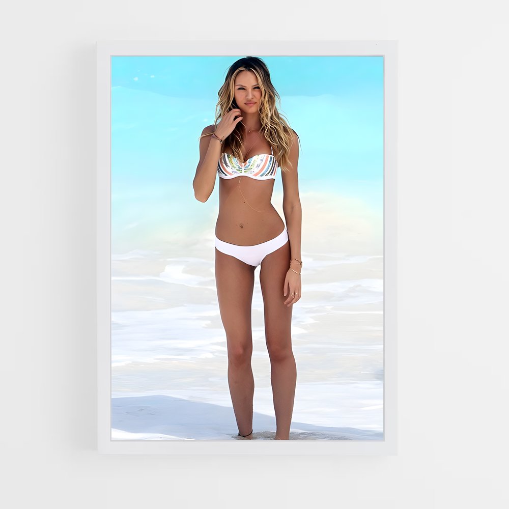 ap-candice swanepoel-6 cadre Blanc