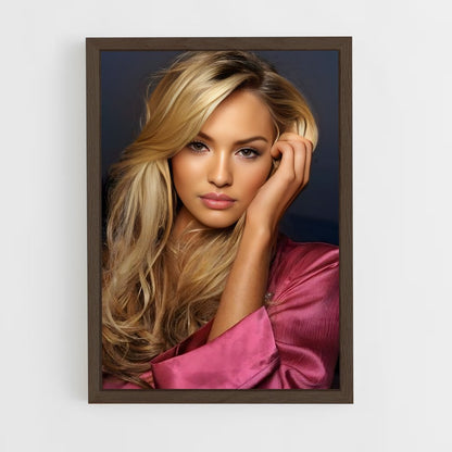 ap-candice swanepoel-8 cadre Bois foncé