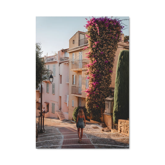 Poster Promenade en Pavés