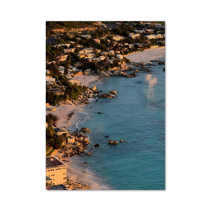 Poster Plage de Cape Town