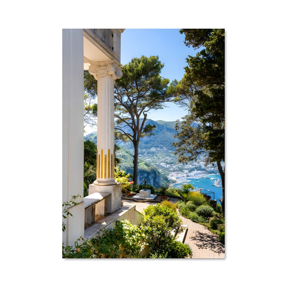 Poster Vue de la Villa