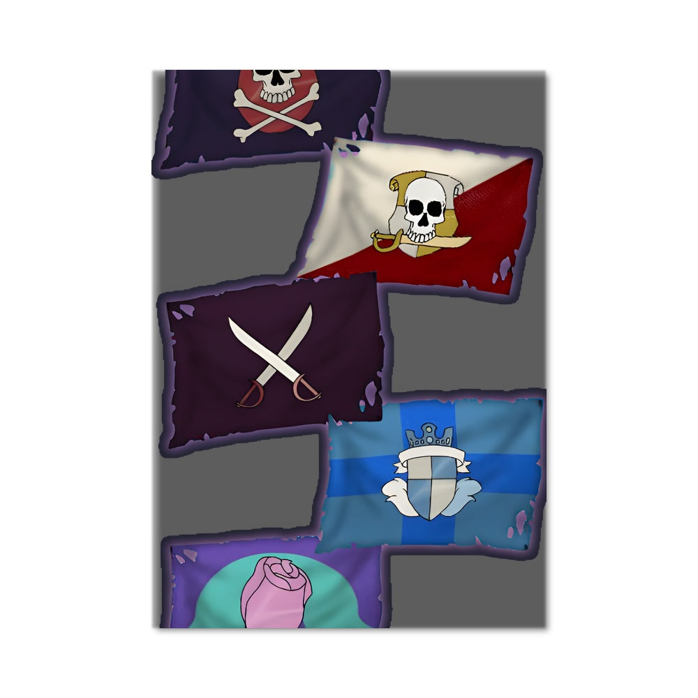 Poster La Flamme de Captain Kidd