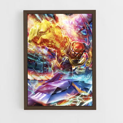 ap-captain falcon-3 cadre Bois foncé