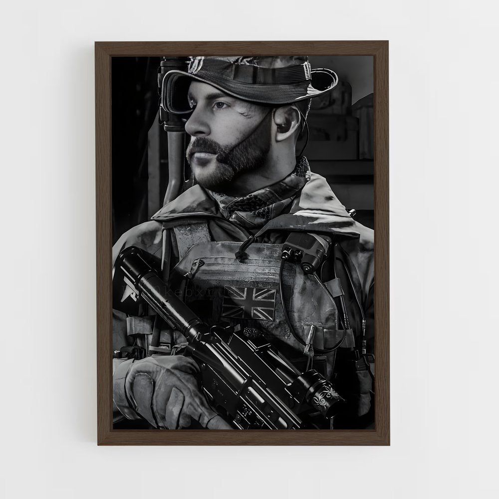 ap-captain price-2 cadre Bois foncé