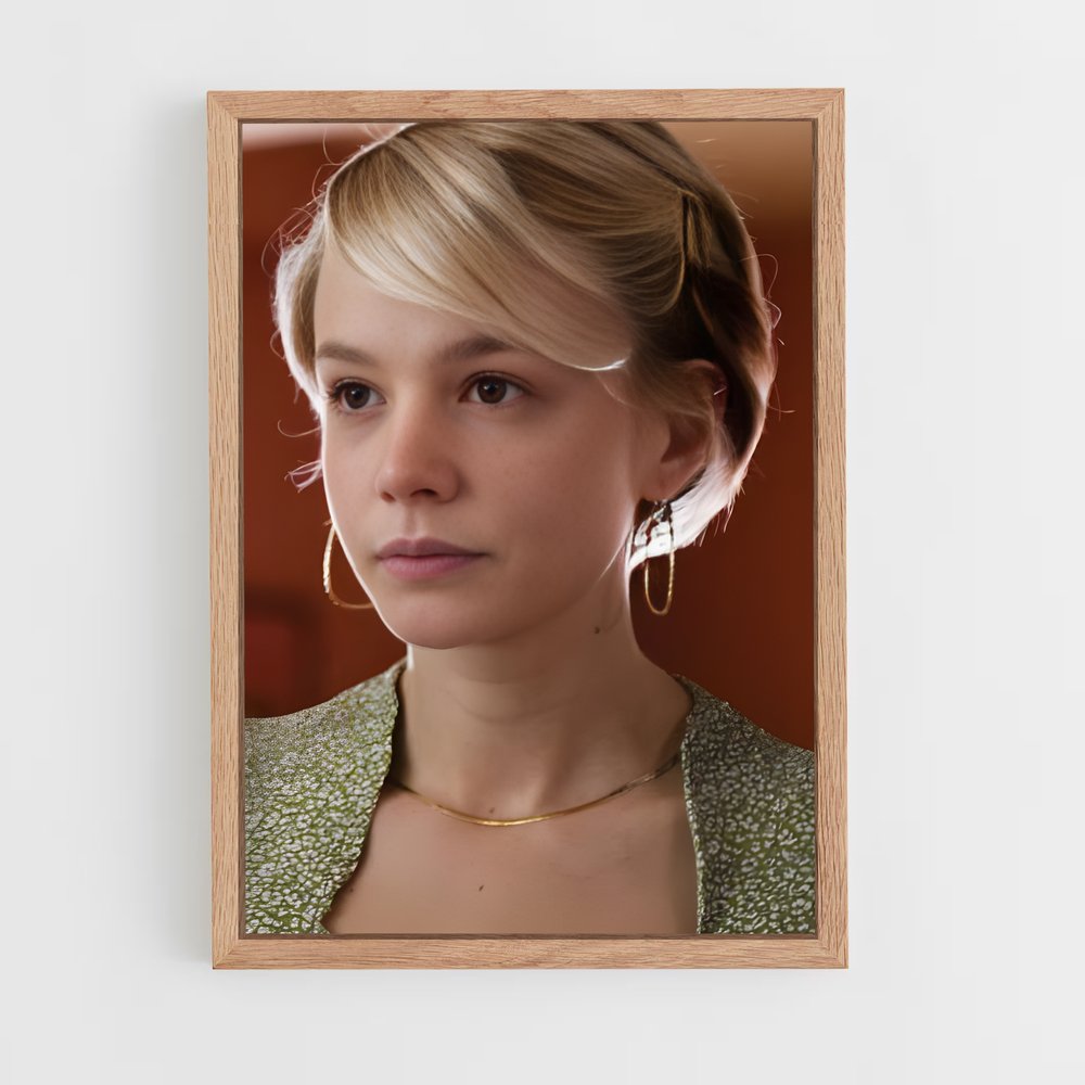 ap-carey mulligan-5 cadre Bois clair