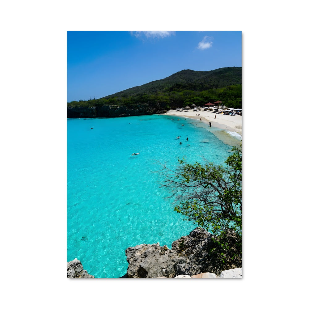 Poster Caribbean beach 94415