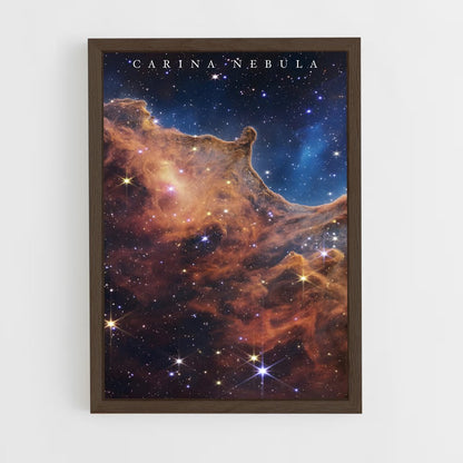 ap-carina nebula-2 cadre Bois foncé