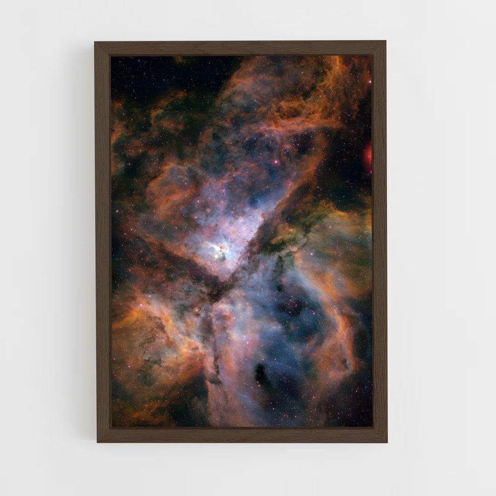 ap-carina nebula-4 cadre Bois foncé