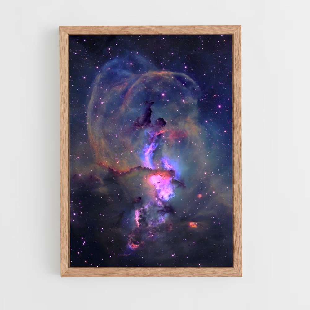 ap-carina nebula-9 cadre Bois clair