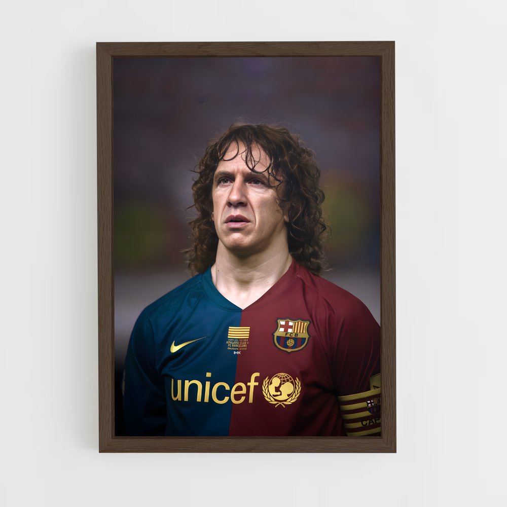 ap-carles puyol-1 cadre Bois foncé
