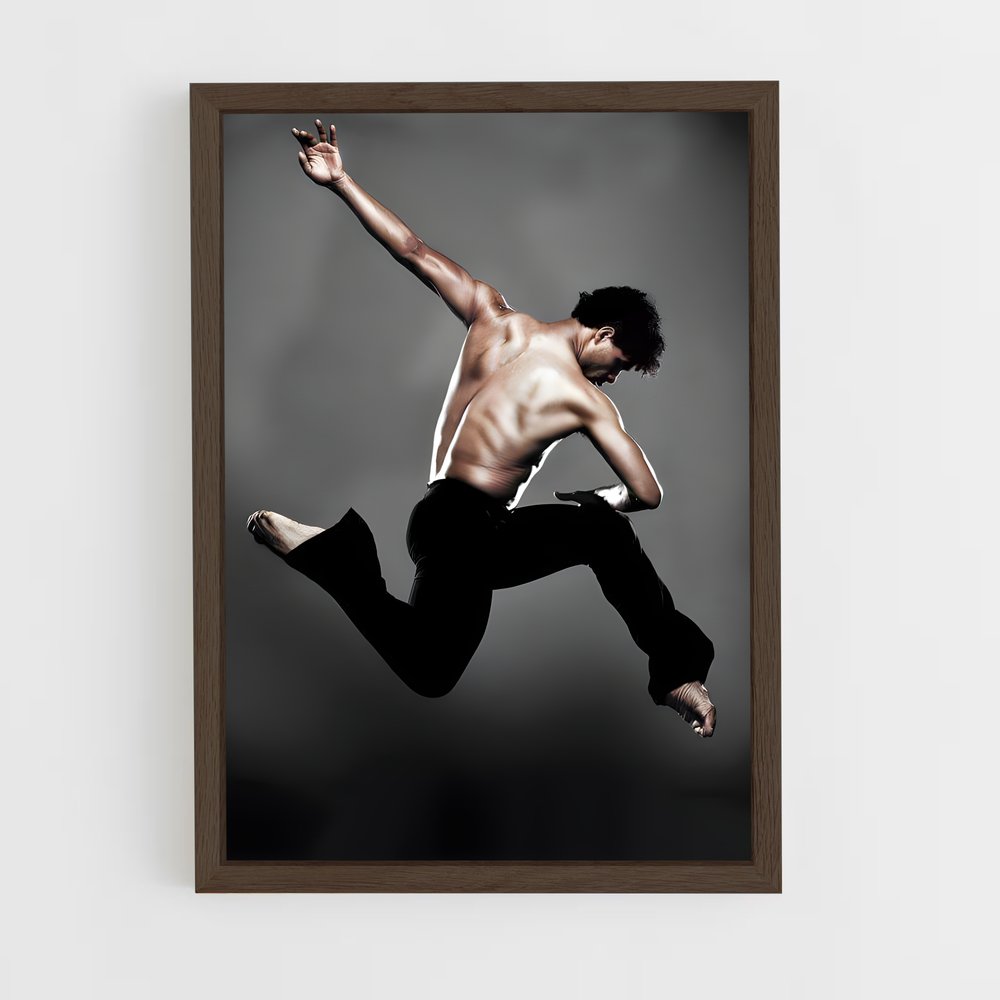 ap-carlos acosta-3 cadre Bois foncé