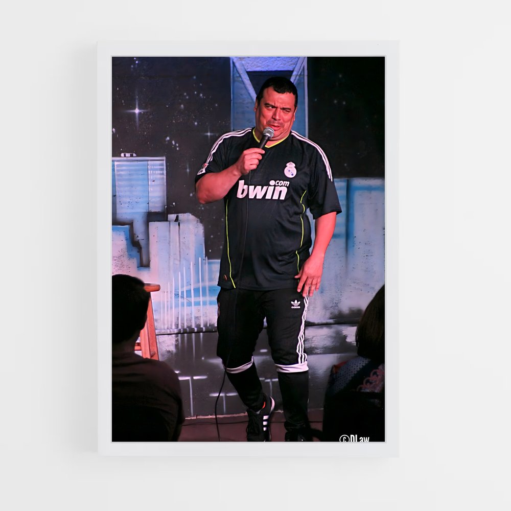 ap-carlos mencia-2 cadre Blanc