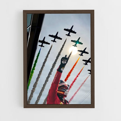 ap-carlos sainz-8 cadre Bois foncé