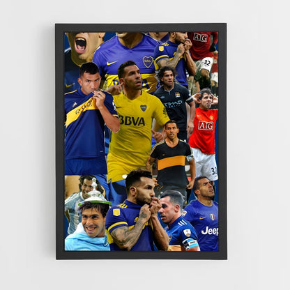 ap-carlos tevez-10 cadre Noir