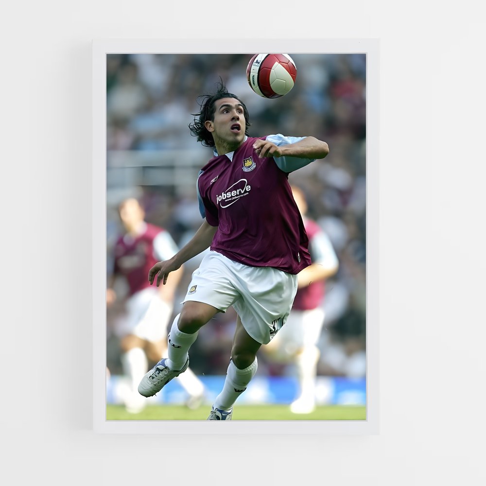 ap-carlos tevez-6 cadre Blanc