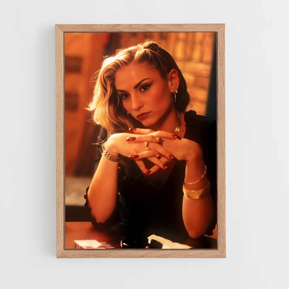 ap-carmela soprano-6 cadre Bois clair