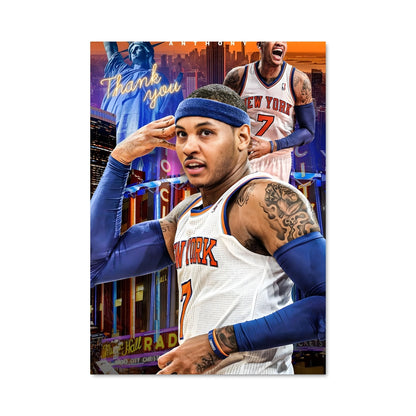 Poster Carmelo's Glory