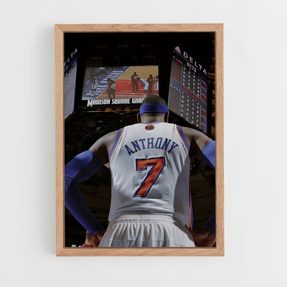 ap-carmelo anthony-4 cadre Bois clair