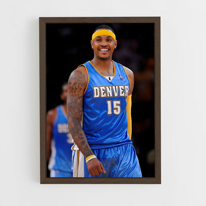 ap-carmelo anthony-6 cadre Bois foncé