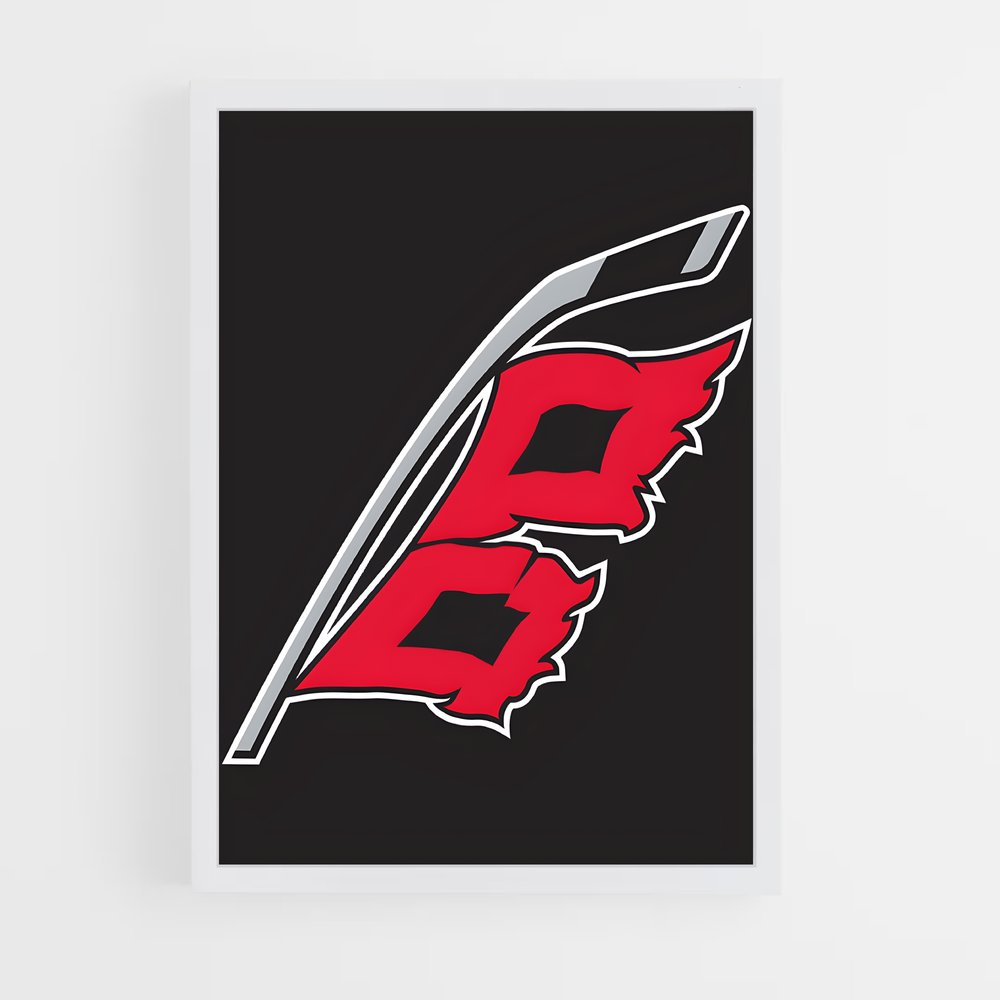 ap-carolina hurricanes-2 cadre Blanc