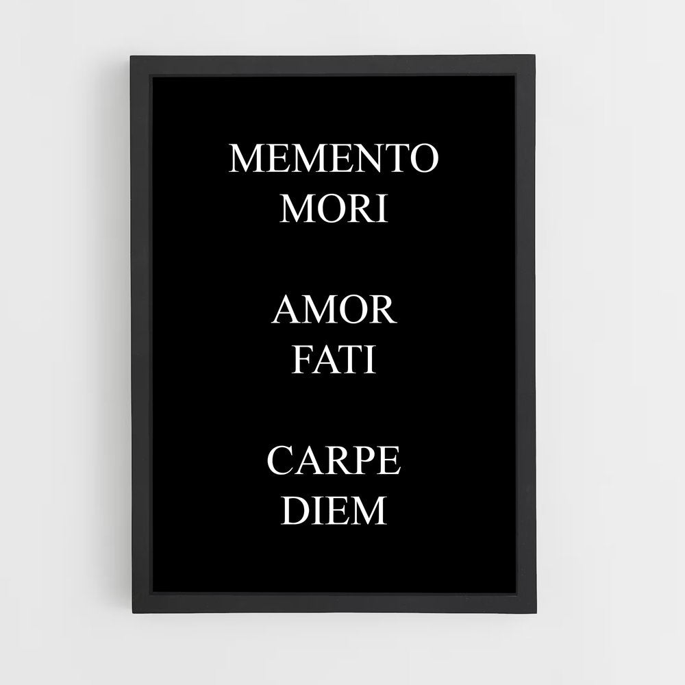 ap-carpe diem-4 cadre Noir