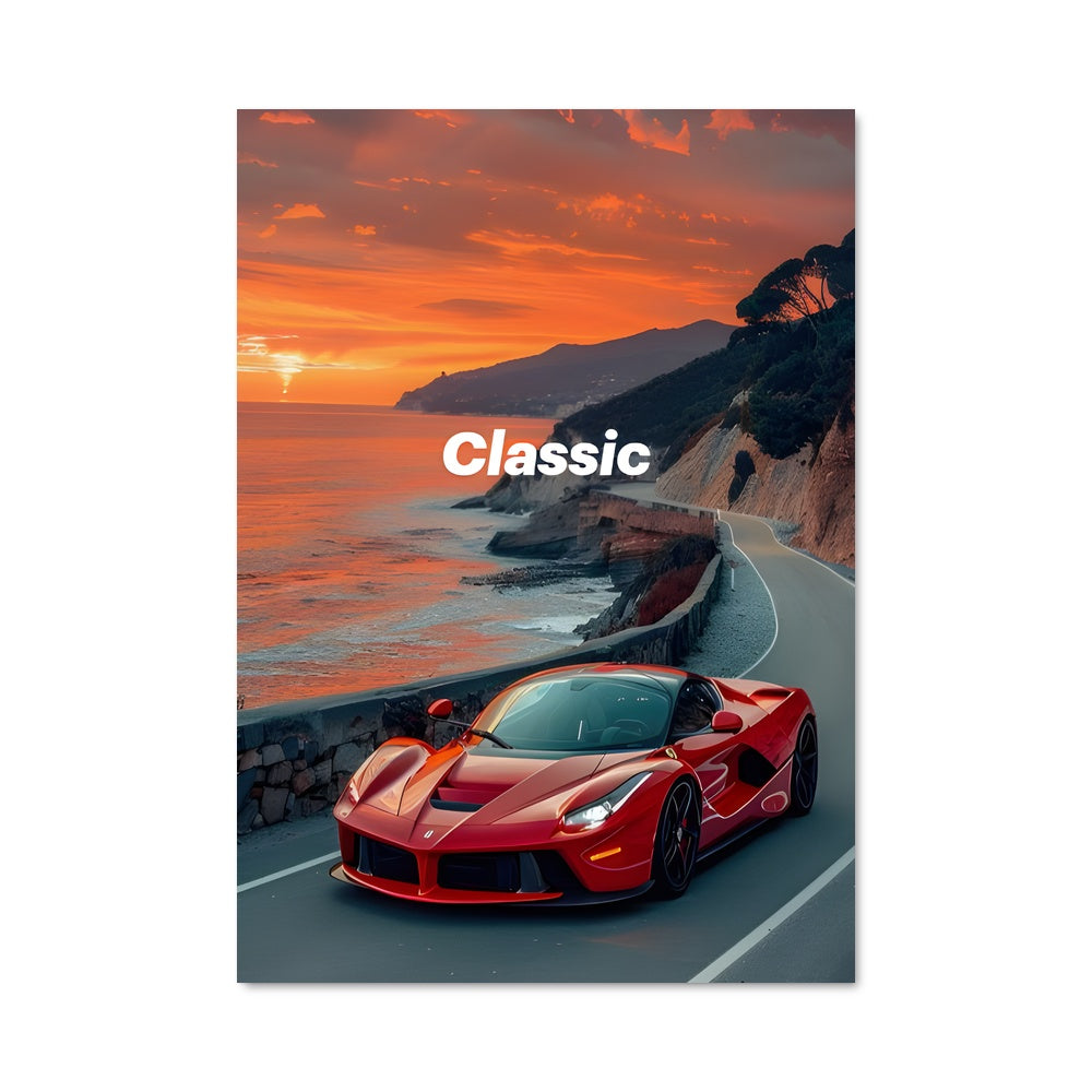 Poster Classic Racer