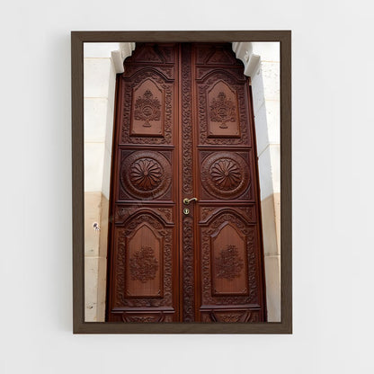 ap-casbah of algiers-2 cadre Bois foncé
